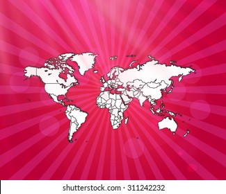 Detailed Map of The World! All Countries Included