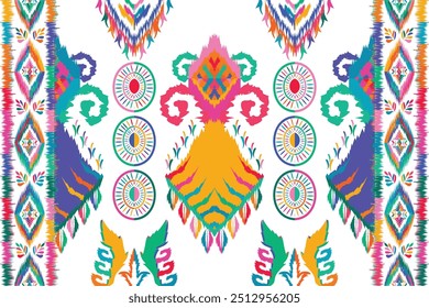 Detailed Native American motifs for textile design and cultural products."This content was created using vector drawing tools and software, not generated by AI"