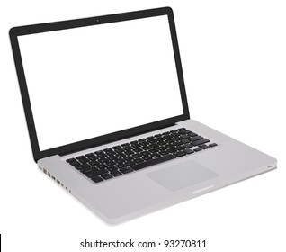 detailed open notebook computer illustration