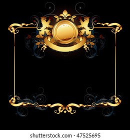 detailed ornate frame