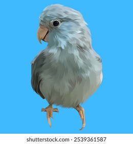 Detailed Parrot Bird Illustration in vector art style