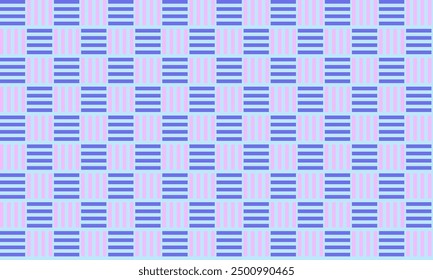 a detailed pattern composed of square designs, Checkerboard pattern pink and blue pastel color.