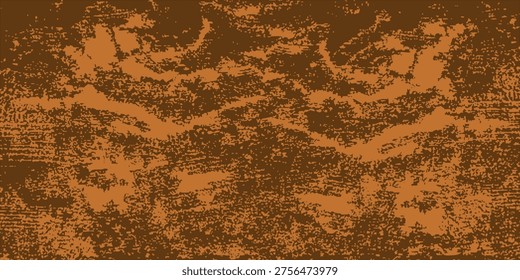 Detailed photograph capturing the rugged and pitted surface of heavily rusted metal. The close-up view reveals a rich tapestry of brown and orange tones, highlighting the natural weathering and corrosion process. This texture provides a realistic and gritty backdrop, perfect for industrial, rustic, or distressed design projects.