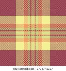Padrão de tartã pixelizado detalhado. Design abstrato em tons de terra, perfeito para fundos, têxteis, ou um design vintage. Adicione calor a qualquer projeto.