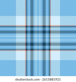 Detailed plaid pattern in cool blue tones. Great for backdrops, textiles, or digital design. Evokes tradition, comfort, and classic style.