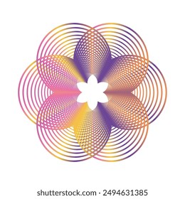 Detailed purple and yellow floral pattern.