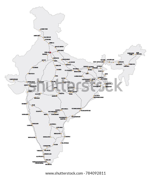 longest rail route of india