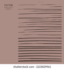 Líneas de pincel aleatorias detalladas, efecto de tinta negra, gráficos vectoriales, líneas redondeadas de curvatura