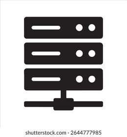 Detailed rendering of a server rack, showcasing its intricate design and components. The image uses a full-color palette, providing a realistic depiction of this essential data center equipment.
