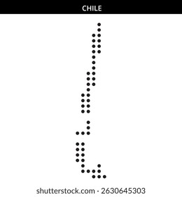 Detailed representation of Chile's unique outline
