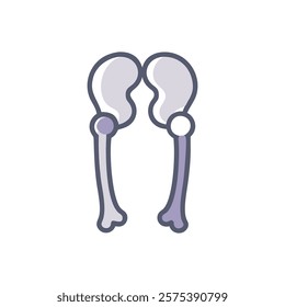 Detailed Representation of Femur Anatomy