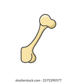 Detailed Representation of Humerus Anatomy