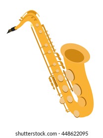 detailed saxophone icon