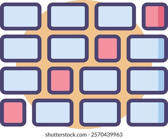 Detailed sequence alignment illustration showcasing bioinformatics precision, ideal for genetic research, DNA analysis, and understanding evolutionary relationships in molecular biology