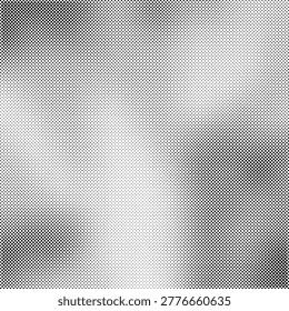 Detailed surface pixelated futuristic vector illustration with creative noisy faded elements. This halftones background backdrop provides a overlay gradient look for grain soft layouts and