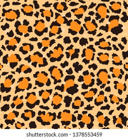 Detailed textured Leopard skin pattern for textile/fabric print