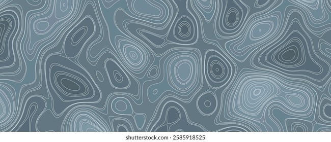 Detailed topographic-inspired artwork with interlaced fluid lines and contemporary flair
