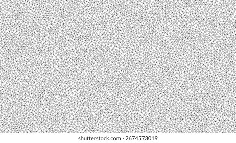 Detailed Triangular Mesh Seamless Pattern Background for Technical Designs and Complex Geometrical Visualizations with High Density Geometric Elements