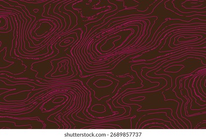 Un gráfico de Vector detallado con un mapa topográfico, probablemente ilustrando el terreno con varias superposiciones de color y etiquetas de texto acompañantes.