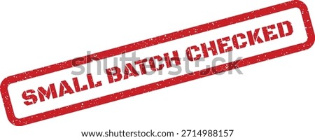A detailed vector graphic showcasing a rubber stamp with 