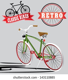 retro cruiser bicycle