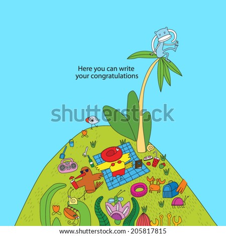 Detailed vector illustration