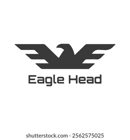 Detailed vector illustration of an eagle head with a fierce and determined expression.
