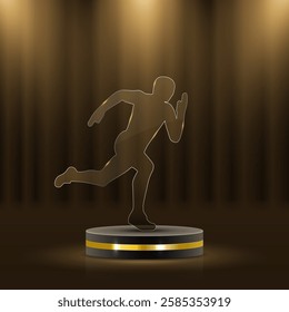 A detailed vector illustration showcasing fame, glory, and ultimate triumph. Ideal for sports competitions, corporate events, winner announcements, and special achievements.