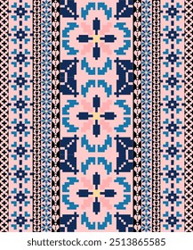 Detailed Vector Illustration for Textile Print