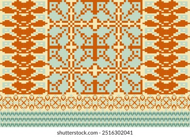 Detailed Vector Illustration for Textile Print