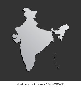 Plan Map Of India India Map Stock Vector (Royalty Free) 276138041 | Shutterstock