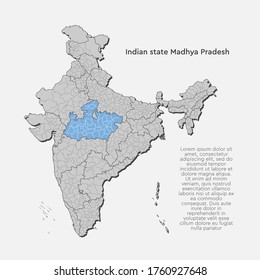 Mp Gujarat Border Map Gujarat Madhya Pradesh Border Images, Stock Photos & Vectors | Shutterstock