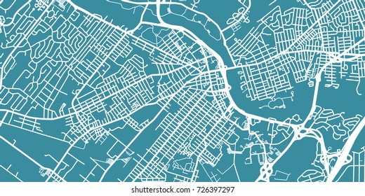 Detailed Vector Map New Brunswick 260nw 726397297 