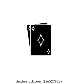 A detailed vector playing card icon, perfect for game design, casino branding, entertainment visuals, and card game apps.