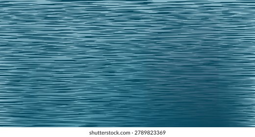 Detailed view of blue water surface with small ripples and waves creating textured pattern