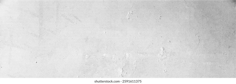 Detailed view of shabby wall texture featuring scratches, abrasions, and halftone effect showcasing the passage of time and wear