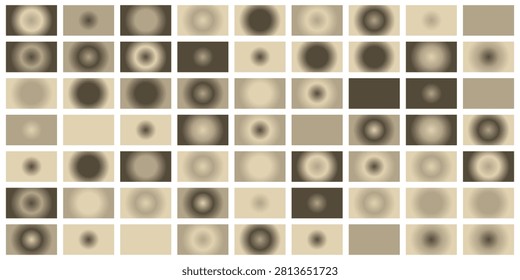 Detailed view of a silicon wafer surface with circular chips in beige and gray shades, used in semiconductor production and microtechnology research