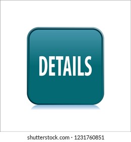 Detailes vector button, web design element