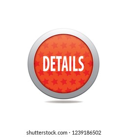 Detailes vector button, web design element