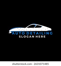 Detailing car logo design vector template. Auto Garage logo design vector template