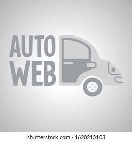 Details of the car emblem auto web.