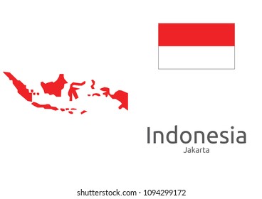 Indonesian Map Including Map Reflection Map: เวกเตอร์สต็อก (ปลอดค่า ...