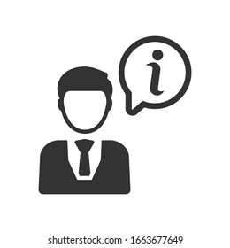 Detailinformationen Symbol, Vektorillustration-Grafiken