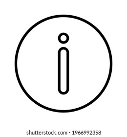 Información de detalles Icono, gráficos vectoriales, signo de información, Icono de información ilustración vectorial en estilo plano. Símbolo de voz para diseño de sitio web, logotipo, aplicación, ui.