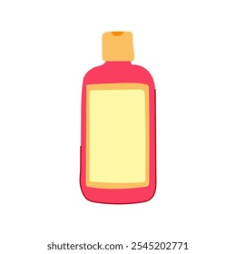 detangling hair conditioner cartoon. frizz shine, silky softening, revitalizing color  sign. isolated symbol vector illustration