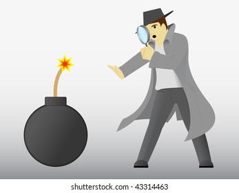 Detectie discovering a bomb