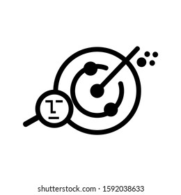 detection icon isolated sign symbol vector illustration - high quality black style vector icons
