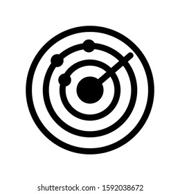 detection icon isolated sign symbol vector illustration - high quality black style vector icons
