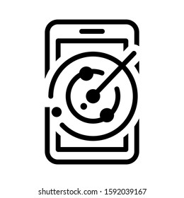 detection icon isolated sign symbol vector illustration - high quality black style vector icons
