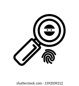 detection icon isolated sign symbol vector illustration - high quality black style vector icons
